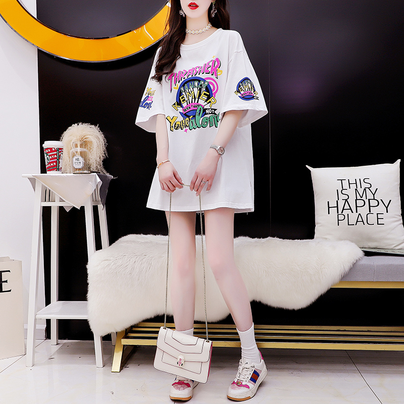เสื้อยืดคนอ้วนแบบโอเวอร์ไซส์แบบ ulzzang fashion สนใจทักแชท