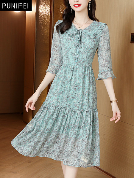 เดรสวัยผู้ใหญ่40-60ปี เดรสคุณแม่ ชุดเดรสทำงานวัยผู้ใหญ่ แบรนด์ MAMA DRESS