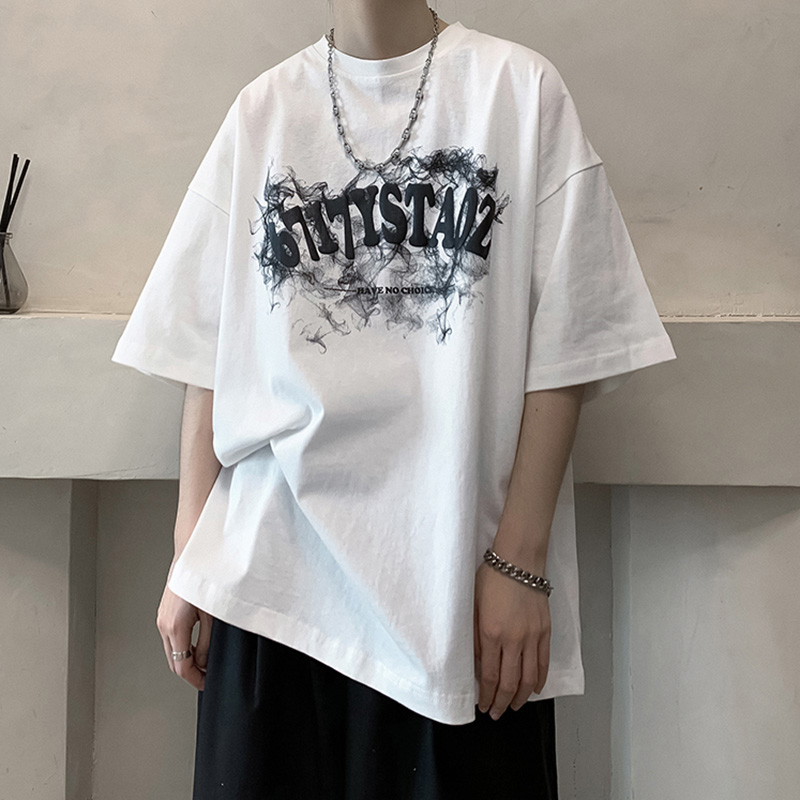 เสื้อยืดผู้ชายอ้วน S-5XL(อกเสื้อ39-51นิ้ว)