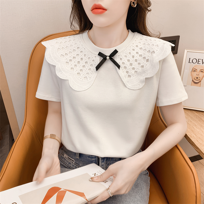 เสื้อผ้าวัยรุ่นเกาหลี เสื้อยืดวัยรุ่นผู้หญิง มีขนาด S M L XL