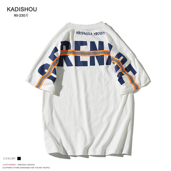 เสื้อยืดผู้ชายอ้วน S-5XL(อกเสื้อ39-51นิ้ว)