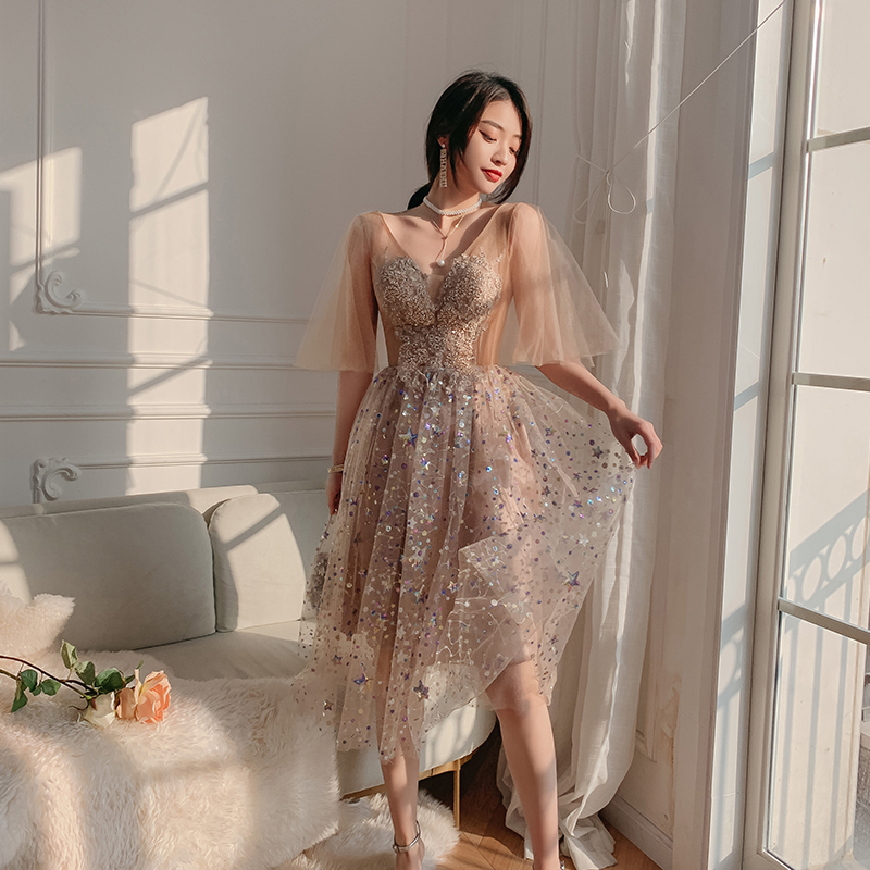 ชุดราตรี ชุดราตรีสวยหรู แบบ ทันสมัย Evening dress