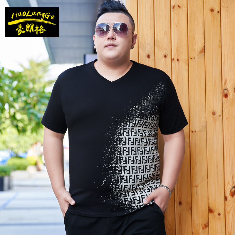 เสื้อยืดผู้ชายอ้วน S-5XL(อกเสื้อ39-51นิ้ว)