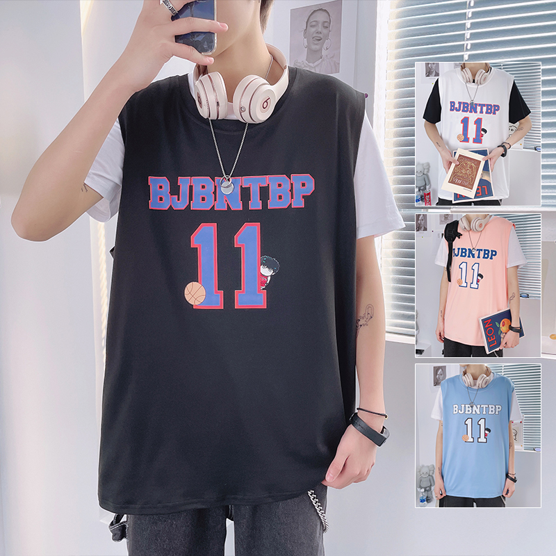เสื้อยืดผู้ชายอ้วน M-5XL