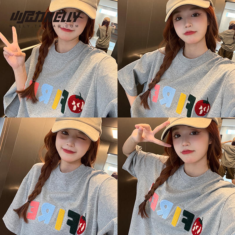 เสื้อยืดคอกลม ผู้ชาย เสื้อยืดผู้ชายเกาหลี เสื้อยืดเกาหลี แบรนด์ NELLY