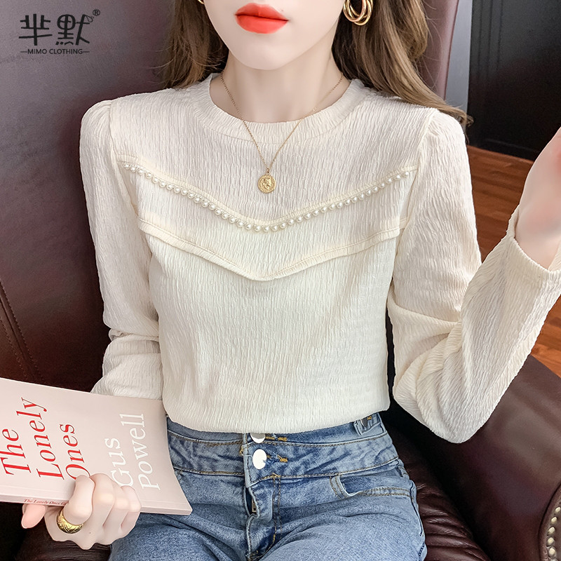 เสื้อลูกไม้ เสื้อเชิ้ตแขนยาว