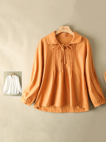 เสื้อลินิน เสื้อผ้าฝ้ายลินิน เสื้อเชิ้ตผ้าลินิน