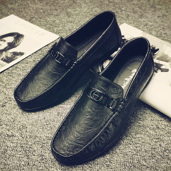 รองเท้าหนังผู้ชาย มีไซส์39-44 รองเท้าโลฟเฟอร์ชาย Slip-On Shoes