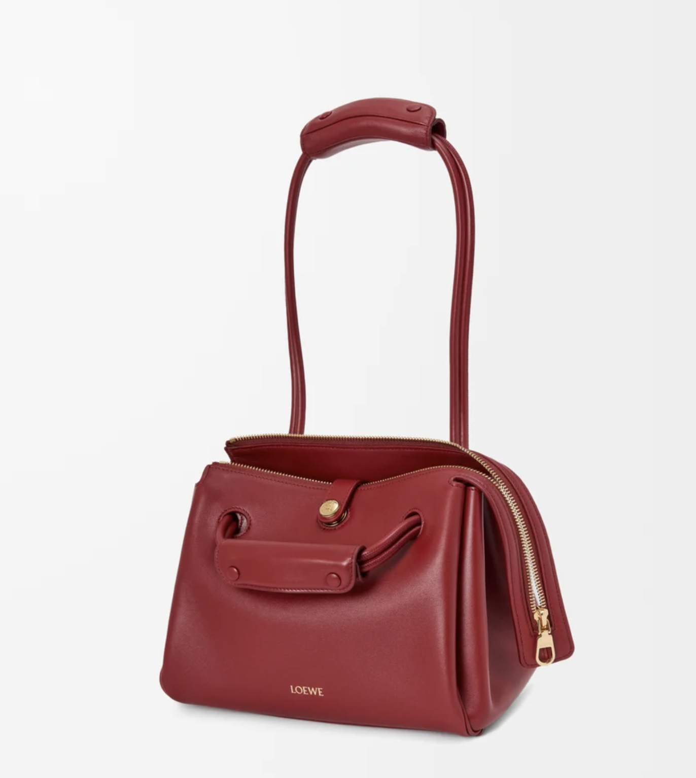 Loewe Brunt Red Calf Small Madrid Bag (ใบเสร็จไทย 1 เดือน ลด 1 แสน)