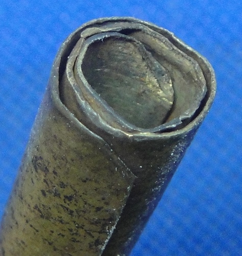 ตะกรุดคู่ชีวิต เนื้อฝาบาตร ยุคต้น หลวงพ่อพิธ วัดฆะมัง