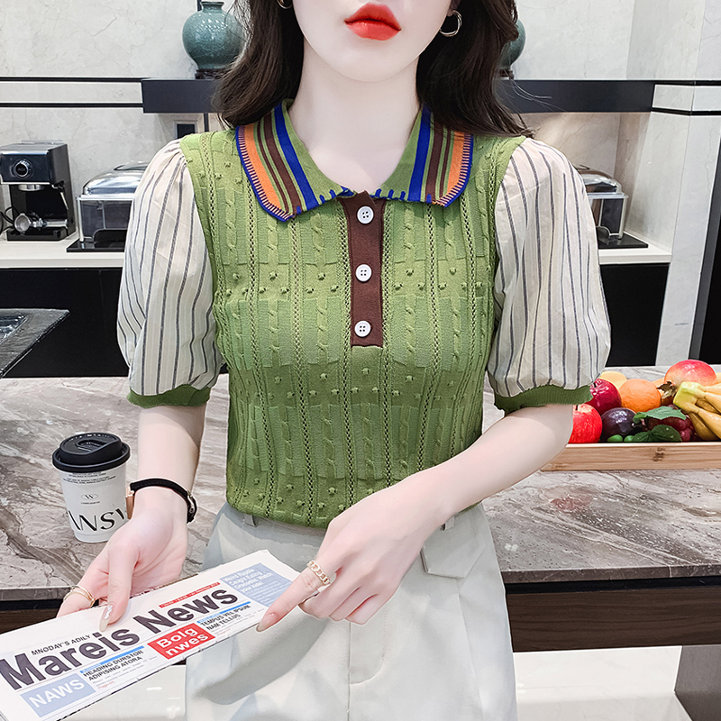 เสื้อผ้าวัยรุ่นเกาหลี เสื้อยืดวัยรุ่นผู้หญิง มีขนาด S M L XL