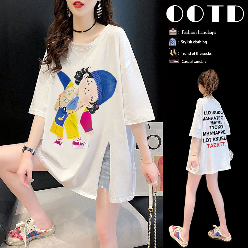 เสื้อยืดคนอ้วนแบบโอเวอร์ไซส์แบบ ulzzang fashion สนใจทักแชท