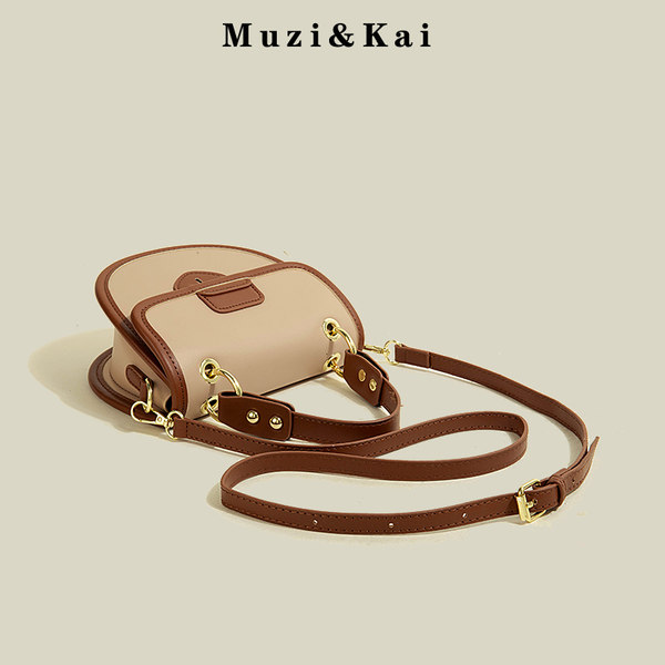 กระเป๋าสะพายข้างผู้หญิง กระเป๋าสะพายสไตล์เกาหลี By Muzi&Kai