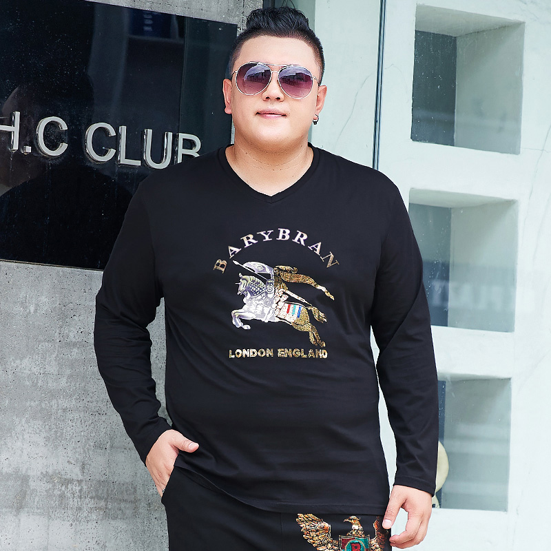 เสื้อยืดผู้ชายอ้วน S-5XL(อกเสื้อ39-51นิ้ว)