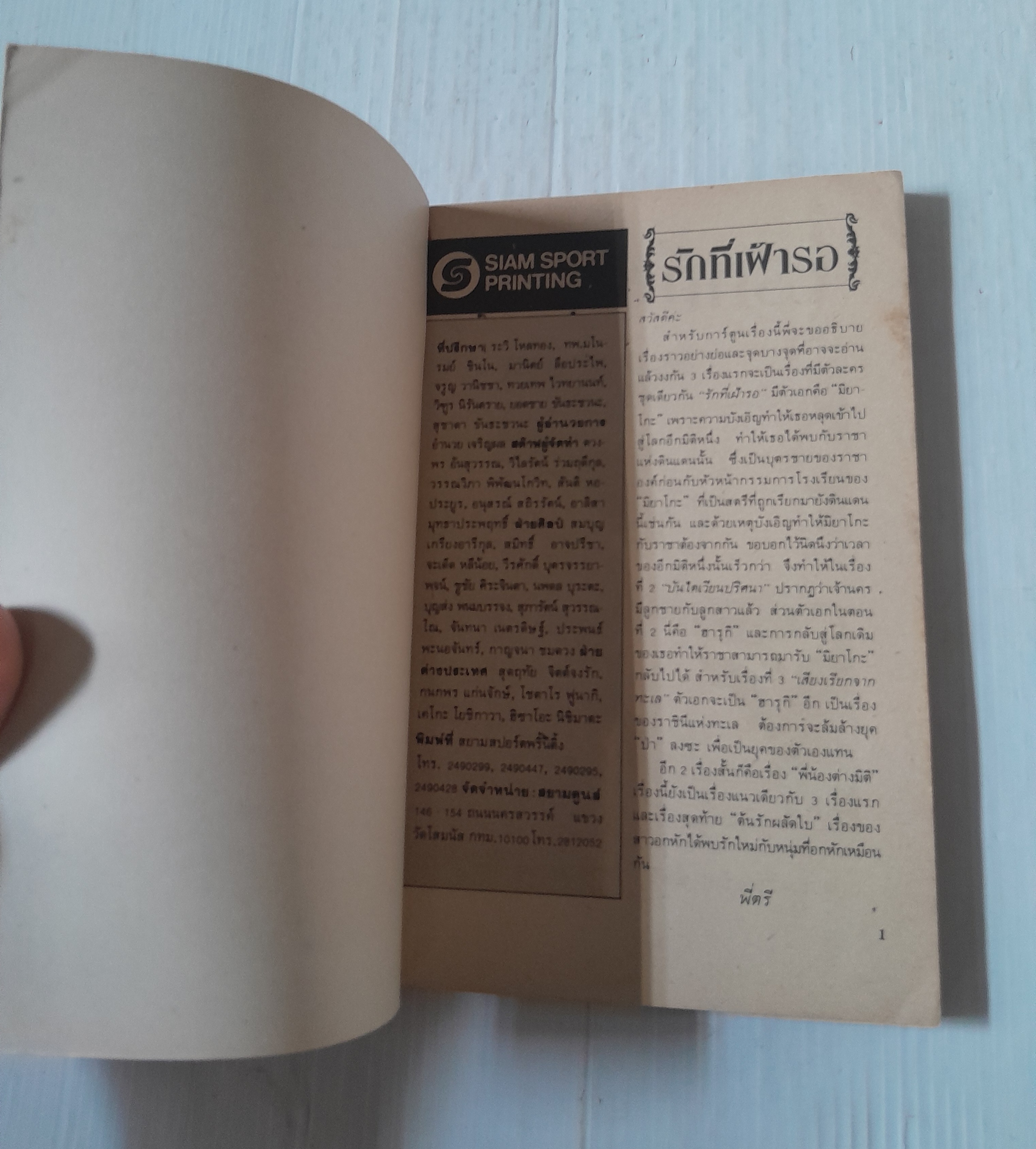 รักที่เฝ้ารอ (เล่มเดียวจบ) / Ato Junko