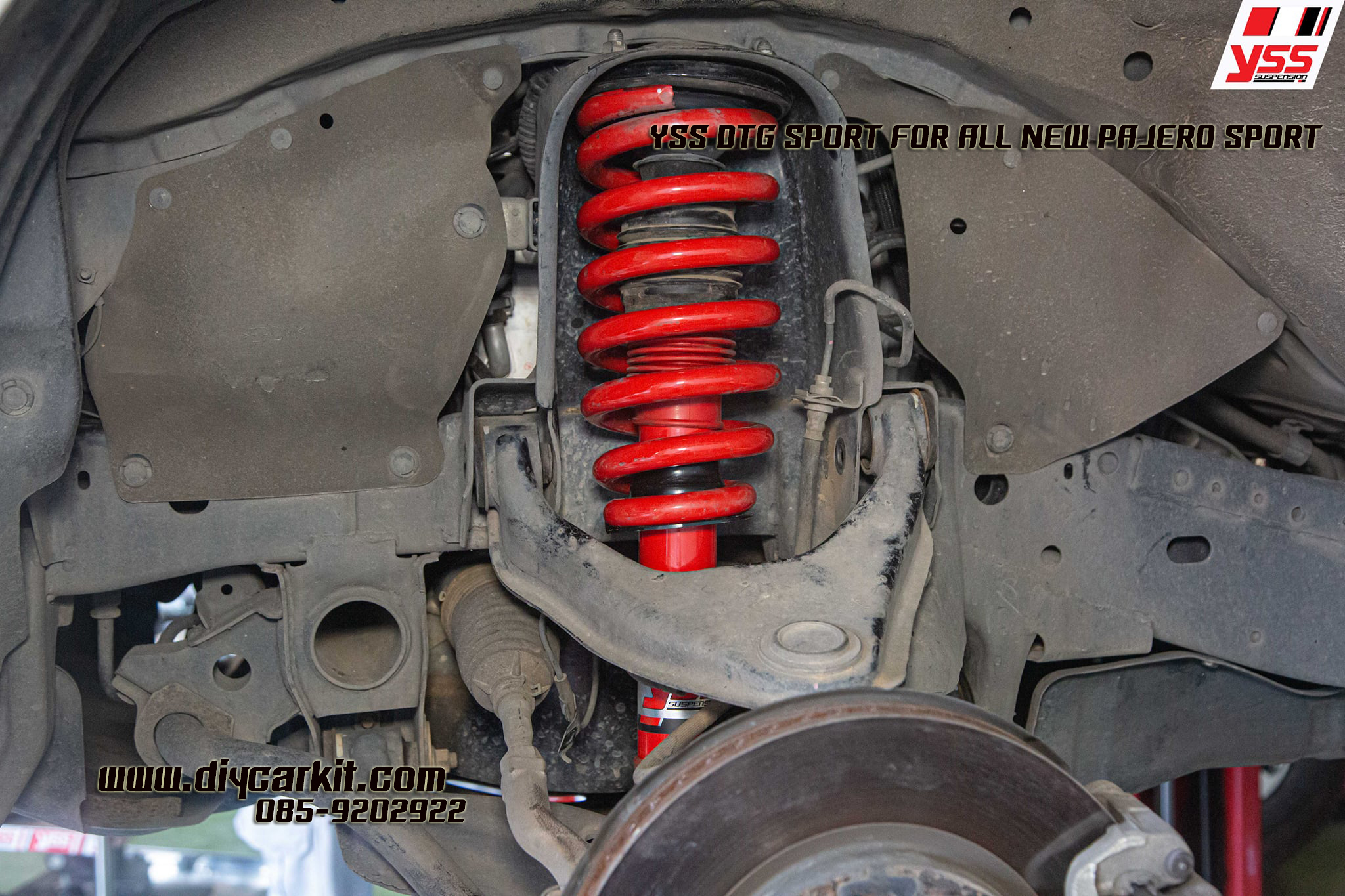โช้คอัพ สปริง YSS รุ่น DTG Sport รถ Pajero Sport ปี 08-14