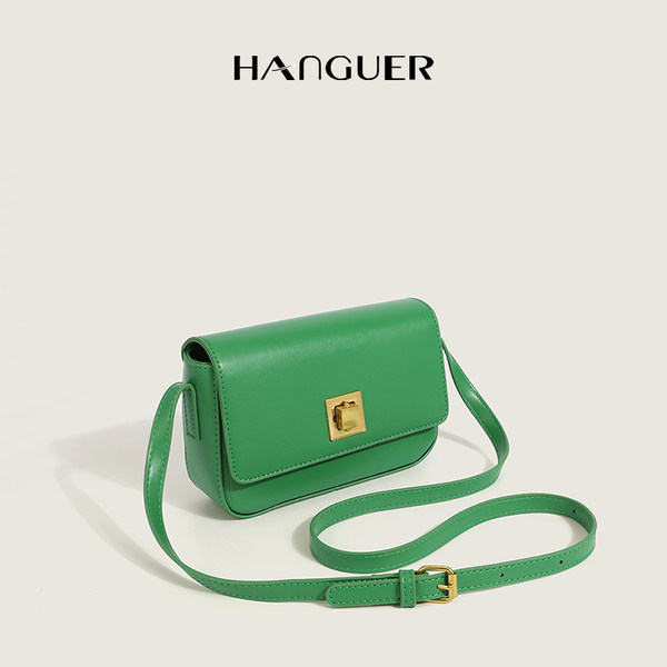 กระเป๋าสะพายข้างผู้หญิง กระเป๋าสะพายสไตล์เกาหลี By HANGUER&CK