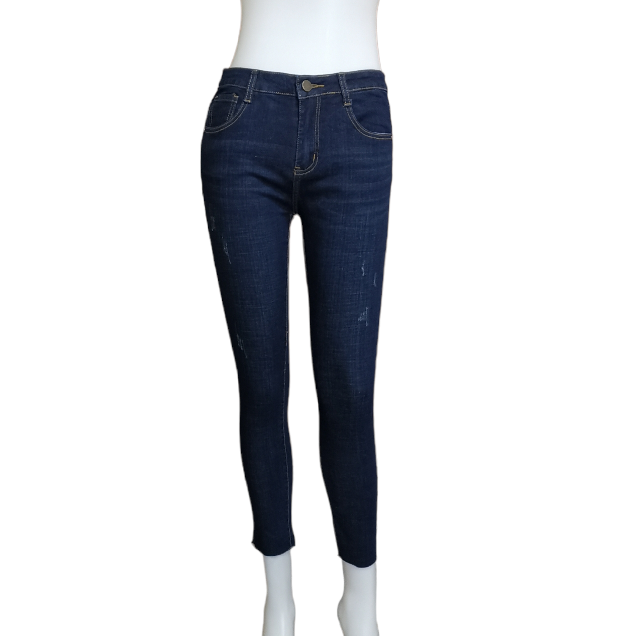 Jeans329 กางเกงยีนส์ขายาวทรงเดฟสีดาร์คบลู แฟชั่นนำเข้าเกรดพรีเมียม ผ้ายีนส์แท้ ยีนส์ยืดนิ่ม ผ้านุ่มน่าใส่ทรงสวยงานดี แมทช์กับอะไรก็เข้า