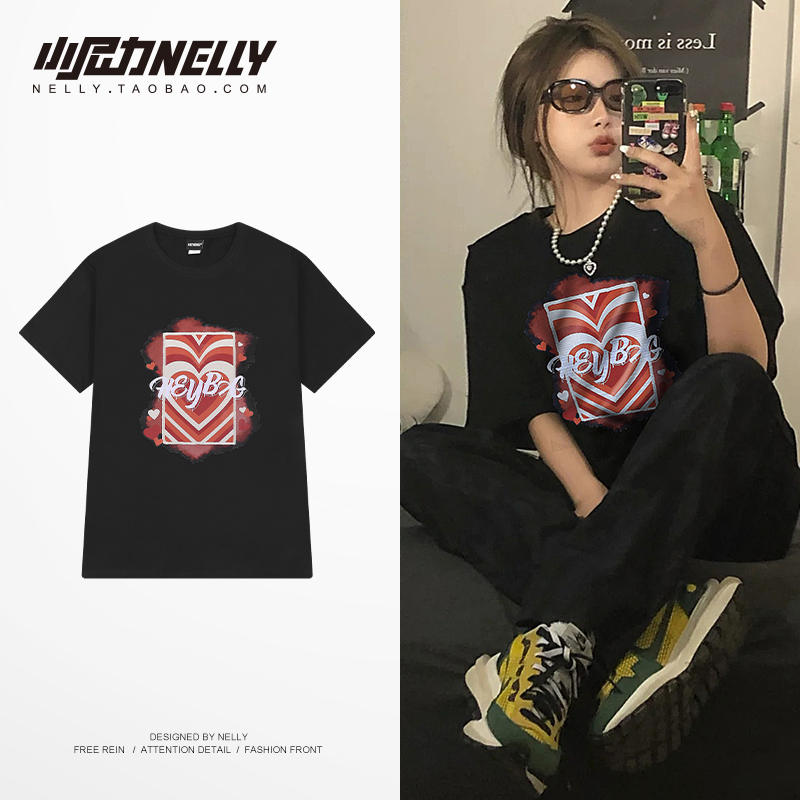 เสื้อยืดคอกลม ผู้ชาย เสื้อยืดผู้ชายเกาหลี เสื้อยืดเกาหลี แบรนด์ NELLY