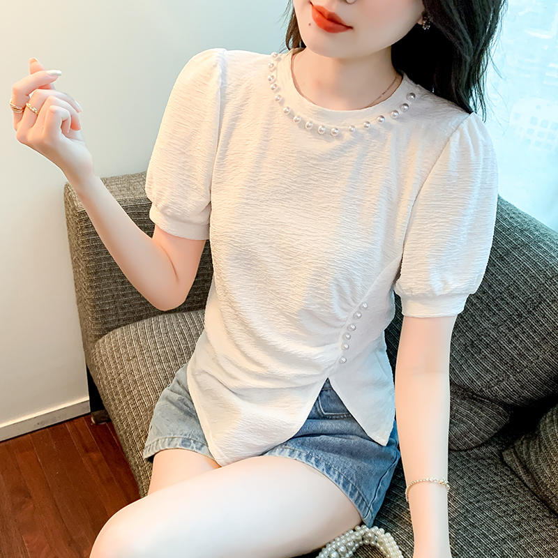 เสื้อยืดวัยรุ่นน่ารักๆ เสื้อวัยรุ่นแขนสั้น เสื้อผ้าวัยรุ่นเกาหลี แบรนด์ Wiyike