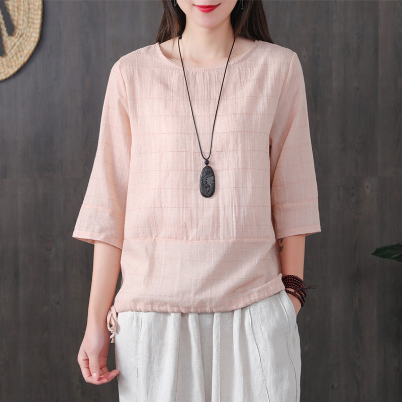 เสื้อผ้าฝ้าย ผ้าลินิน มีขนาดไซส์เดียว อกประมาณ100ซม.หรือประมาณ 40นิ้วขึ้นไป