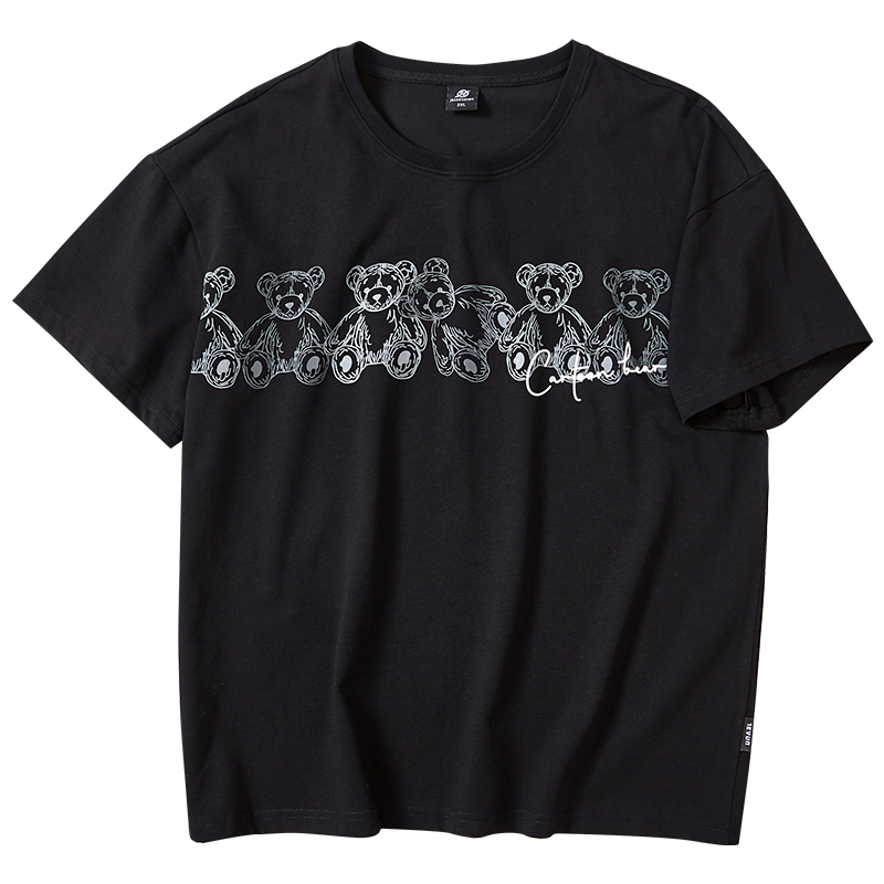เสื้อยืดผู้ชายอ้วน S-5XL(อกเสื้อ39-51นิ้ว)