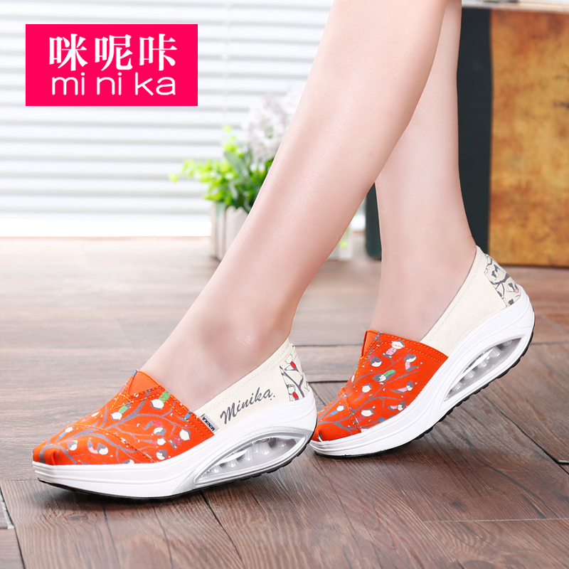 รองเท้าผ้าใบ รองเท้าลำลอง รองเท้าผ้าใบลำลอง รองเท้าแฟชั่นแบบสวม Slipper Shop