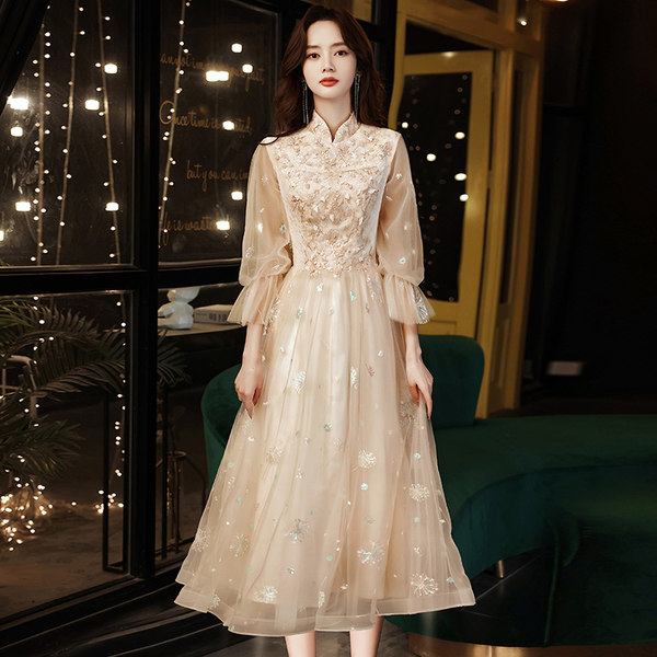 ชุดราตรี ชุดราตรีสวยหรู แบบ ทันสมัย Evening dress