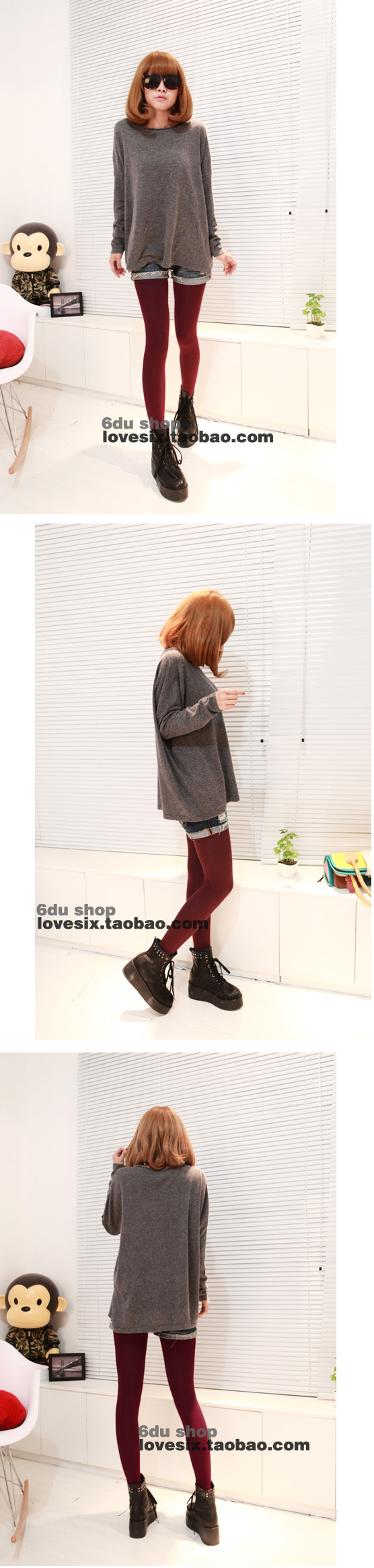 Legging เลกกิ้งกันหนาว เนื้อนุ่ม ด้านในเป็นผ้าสำลี ยืดได้เยอะ พร้อมส่งเลยจ้า