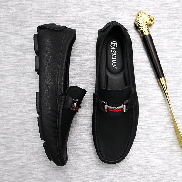 รองเท้าหนังผู้ชาย มีไซส์39-44 รองเท้าโลฟเฟอร์ชาย Slip-On Shoes