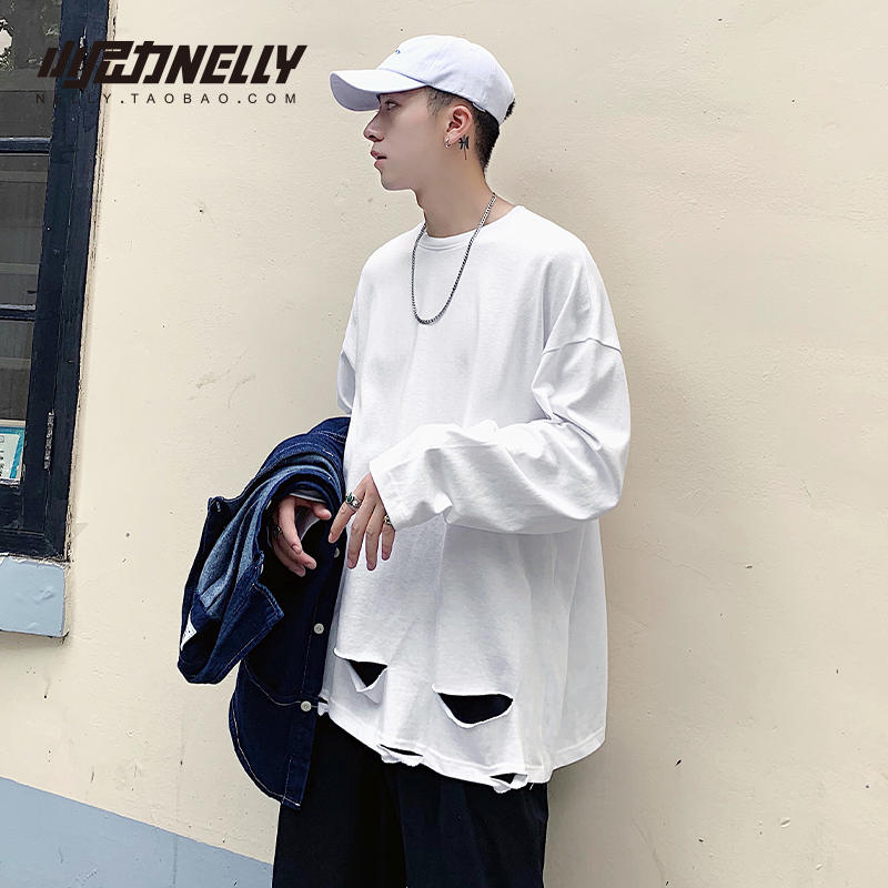 เสื้อยืดคอกลม ผู้ชาย เสื้อยืดผู้ชายเกาหลี เสื้อยืดเกาหลี แบรนด์ NELLY