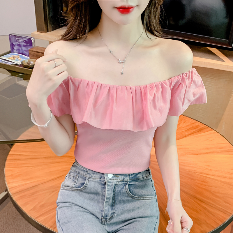 เสื้อผ้าวัยรุ่นเกาหลี เสื้อยืดวัยรุ่นผู้หญิง มีขนาด S M L XL