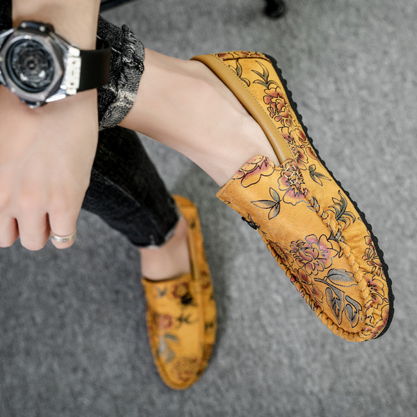 รองเท้าหนังผู้ชาย มีไซส์39-44 รองเท้าโลฟเฟอร์ชาย Slip-On Shoes