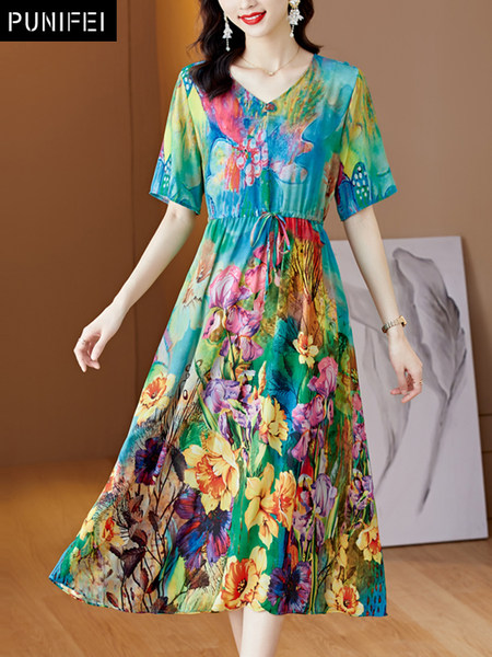 เดรสวัยผู้ใหญ่40-60ปี เดรสคุณแม่ ชุดเดรสทำงานวัยผู้ใหญ่ แบรนด์ MAMA DRESS