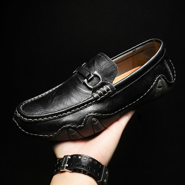 รองเท้าหนังผู้ชาย มีไซส์39-44 รองเท้าโลฟเฟอร์ชาย Slip-On Shoes