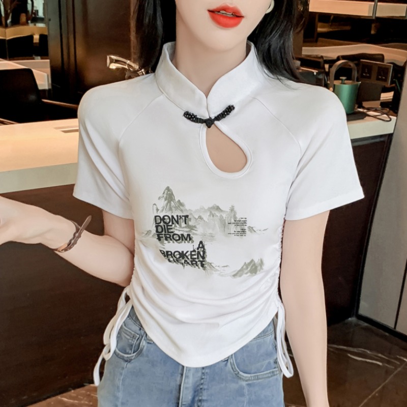 เสื้อผ้าวัยรุ่นเกาหลี เสื้อยืดวัยรุ่นผู้หญิง มีขนาด S M L XL