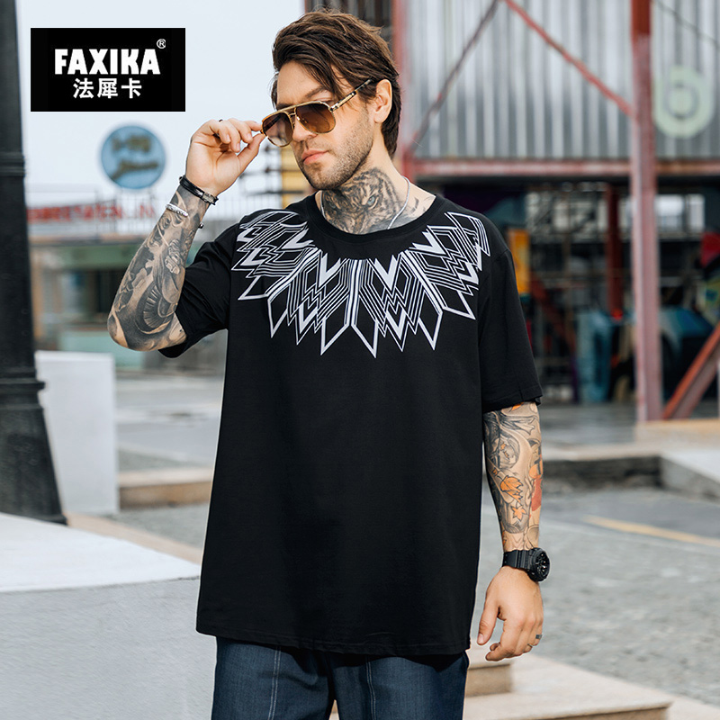 เสื้อยืดผู้ชายอ้วน S-5XL(อกเสื้อ39-51นิ้ว)