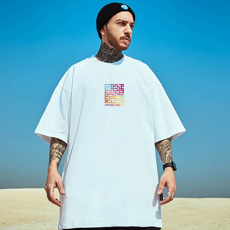 เสื้อยืดผู้ชายอ้วน S-5XL(อกเสื้อ39-51นิ้ว)