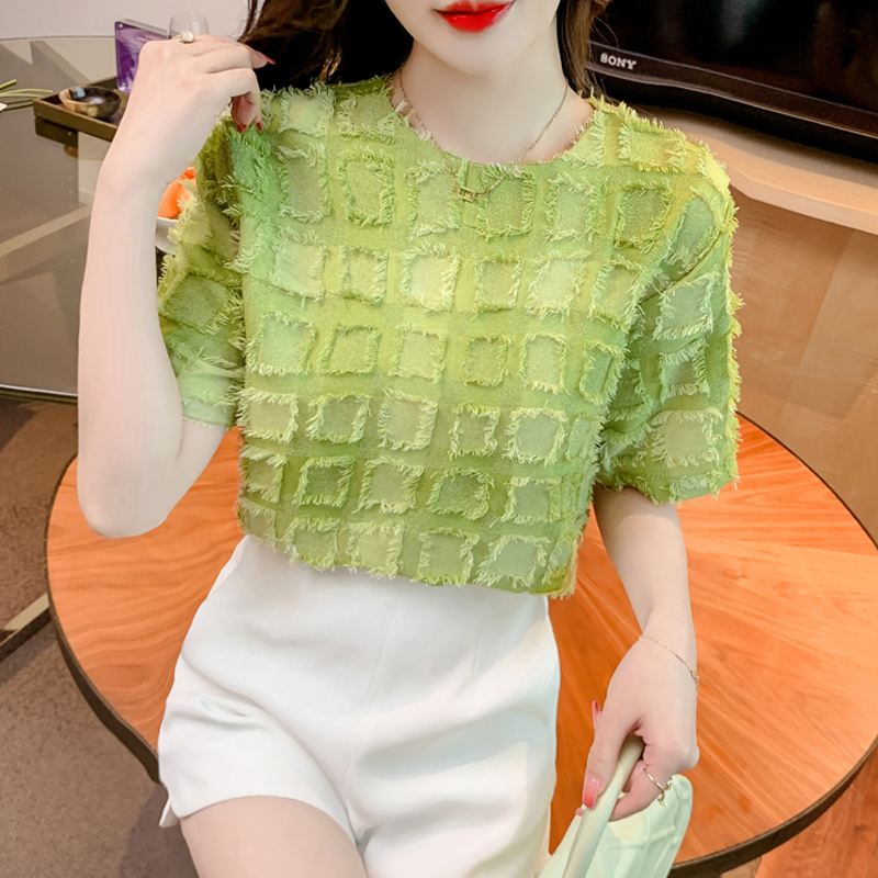 เสื้อผ้าวัยรุ่นเกาหลี เสื้อยืดวัยรุ่นผู้หญิง มีขนาด S M L XL
