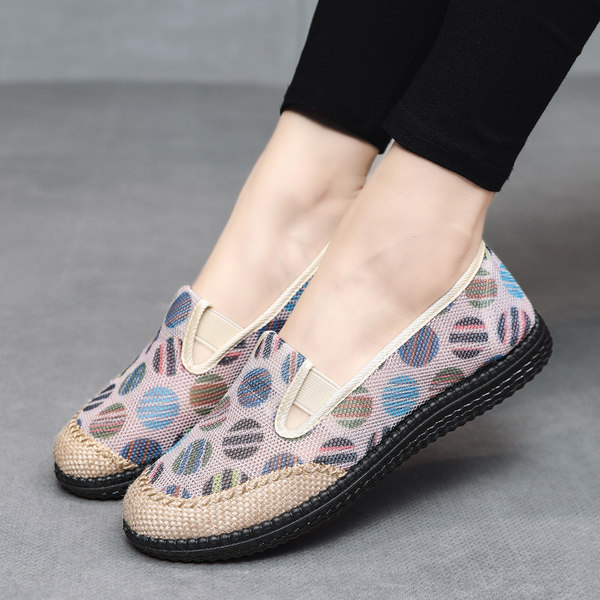 รองเท้าผ้าใบ รองเท้าลำลอง รองเท้าผ้าใบลำลอง รองเท้าแฟชั่นแบบสวม Slipper Shop
