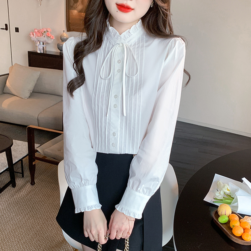 เสื้อเชิ้ตผู้หญิงใส่ทํางาน 390 บาทต่อชิ้น ฟรีค่าจัดส่ง
