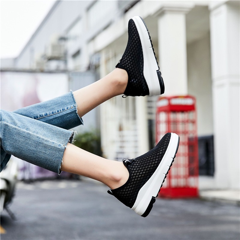 รองเท้าผ้าใบ รองเท้าลำลอง รองเท้าผ้าใบลำลอง รองเท้าแฟชั่นแบบสวม Slipper Shop