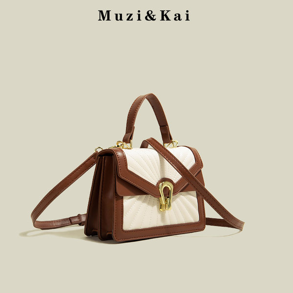 กระเป๋าสะพายข้างผู้หญิง กระเป๋าสะพายสไตล์เกาหลี By Muzi&Kai