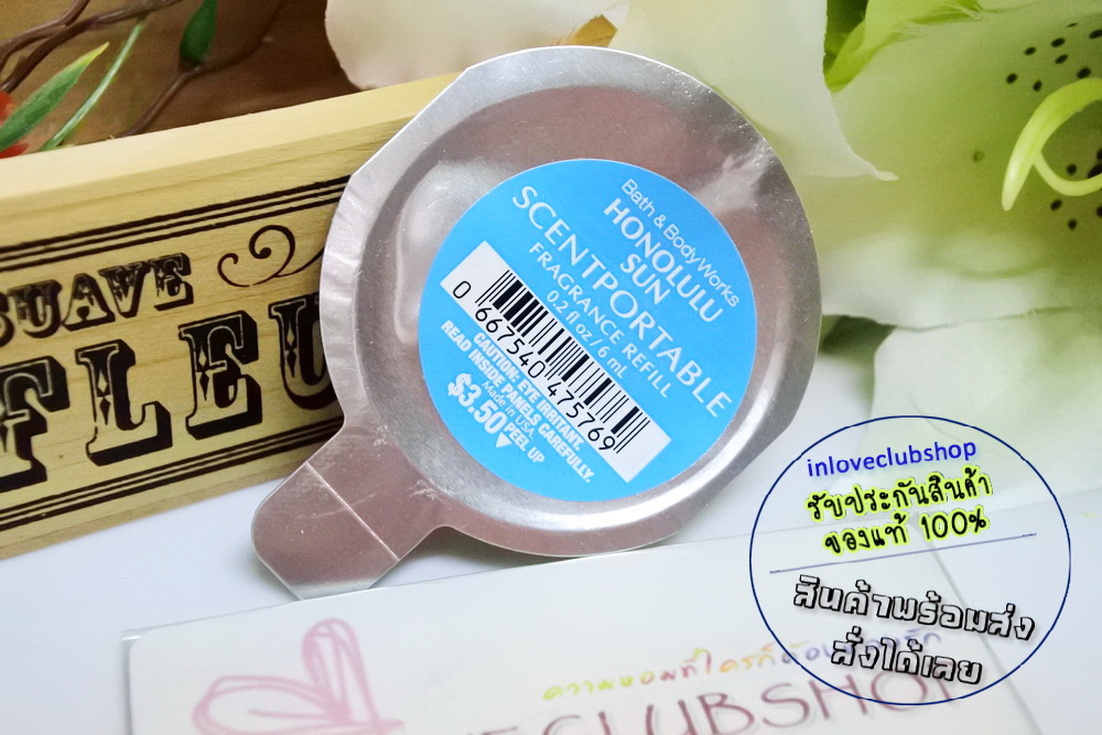 Bath & Body Works - Slatkin & Co / Scentportable Refill 6 ml. (Honolulu Sun)