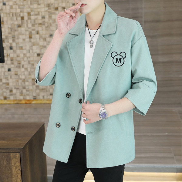 สูท Blazers ผู้ชาย เสื้อคลุมสไตล์สูท สำหรับผู้ชาย
