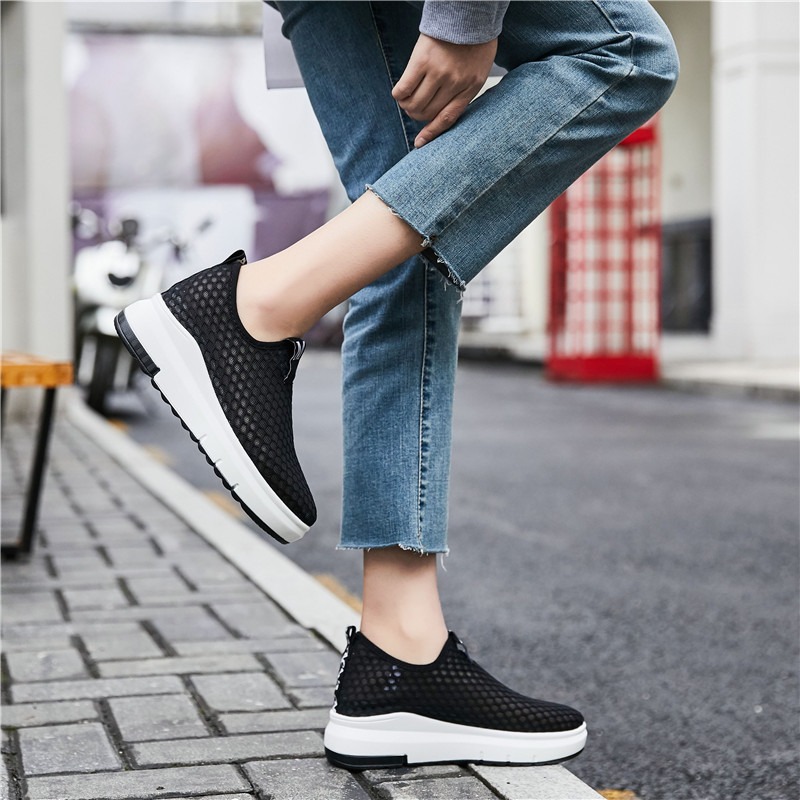 รองเท้าผ้าใบ รองเท้าลำลอง รองเท้าผ้าใบลำลอง รองเท้าแฟชั่นแบบสวม Slipper Shop