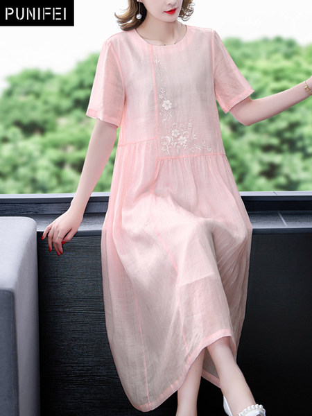เดรสวัยผู้ใหญ่40-60ปี เดรสคุณแม่ ชุดเดรสทำงานวัยผู้ใหญ่ แบรนด์ MAMA DRESS