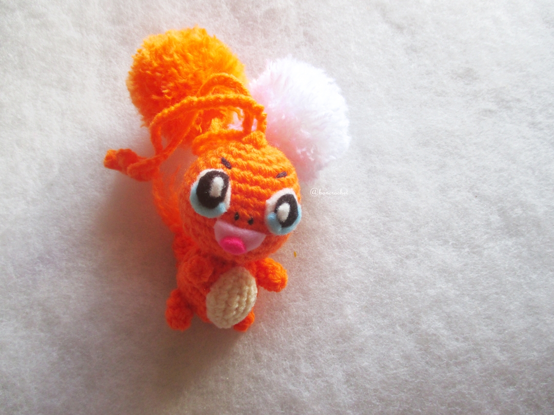 ที่ห้อยกระเป๋า พวงกุญแจตุ๊กตา ฮิโตะคาเงะ dolls pom pom amigurumi crochet keychain