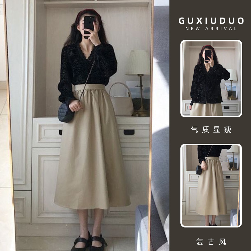 เดรสแขนสั้นมีไซส์L-4XLอก38-47นิ้ว