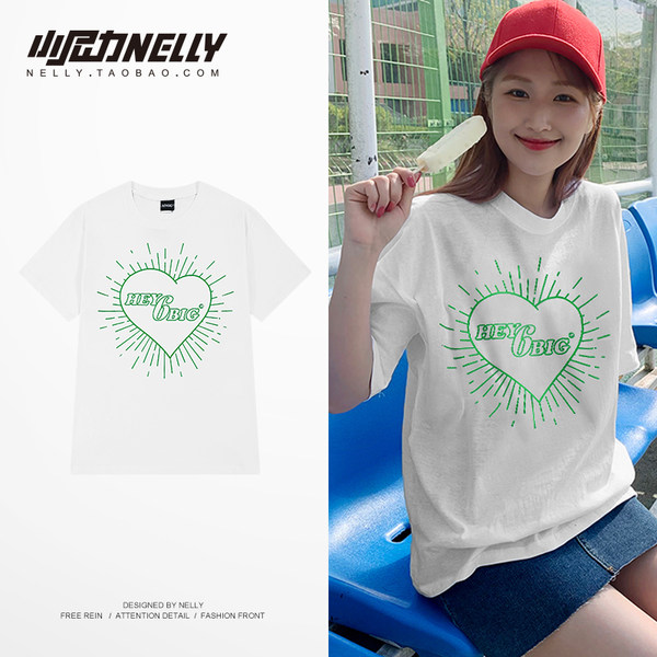 เสื้อยืดคอกลม ผู้ชาย เสื้อยืดผู้ชายเกาหลี เสื้อยืดเกาหลี แบรนด์ NELLY